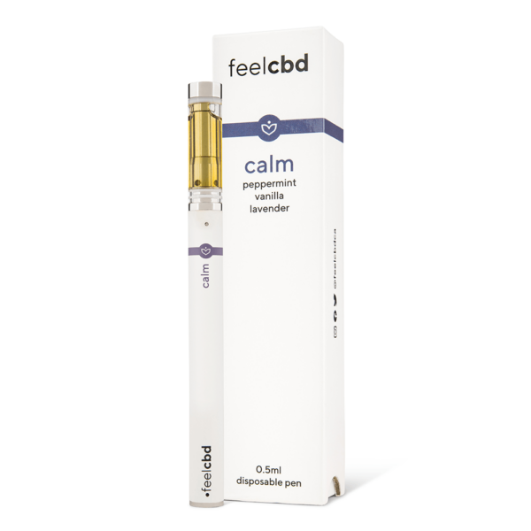 FeelCBD – Calm – Disposable CBD Vape Pen 0.5ml | CannaBudget Canada