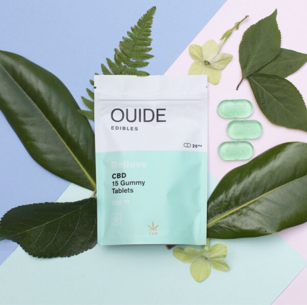 Ouide Edibles – Relieve – CBD gummies 300mg | CannaBudget Canada