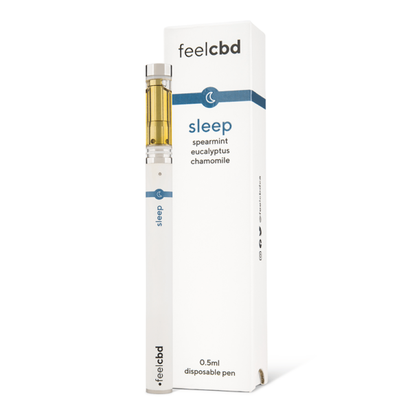 FeelCBD – Sleep – Disposable CBD Vape Pen 0.5ml | CannaBudget Canada