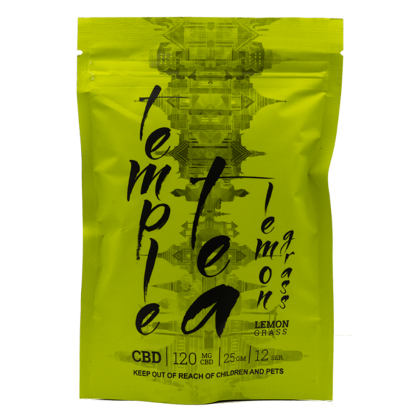 Temple Tea – Lemongrass CBD Tea – 120mg | CannaBudget Canada