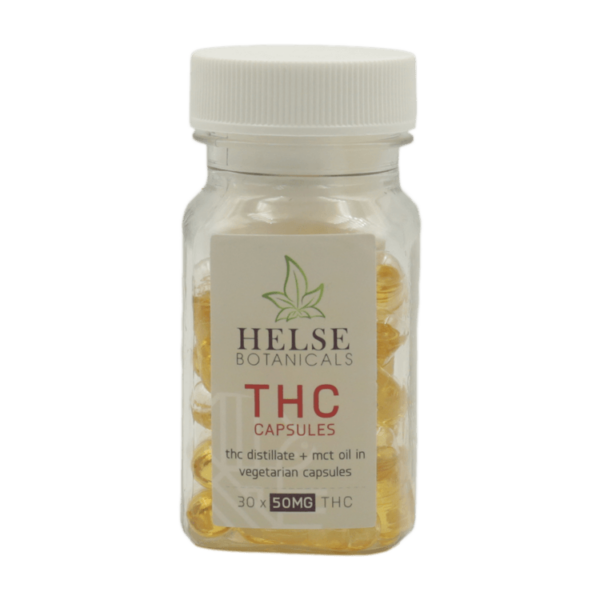 Helse Botanicals – THC Capsules – 50mg | CannaBudget Canada