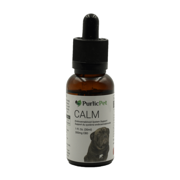 Purlic Pet – CBD Tincture – Calm For Dogs – 300mg CBD | CannaBudget Canada