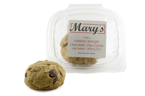 Mary’s Medibles – Extreme Strength Chocolate Chip Cookie – 300mg THC (Indica) | CannaBudget Canada