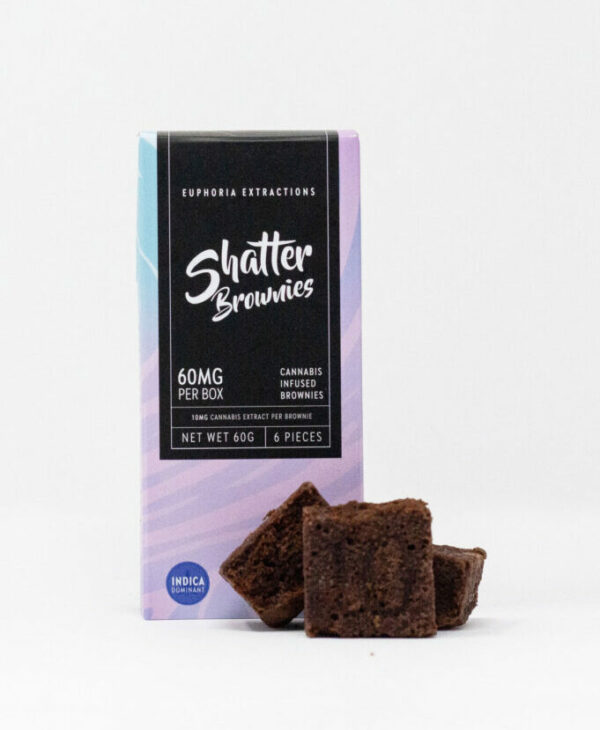 Euphoria Extractions – Shatter Brownies (Indica) | CannaBudget Canada