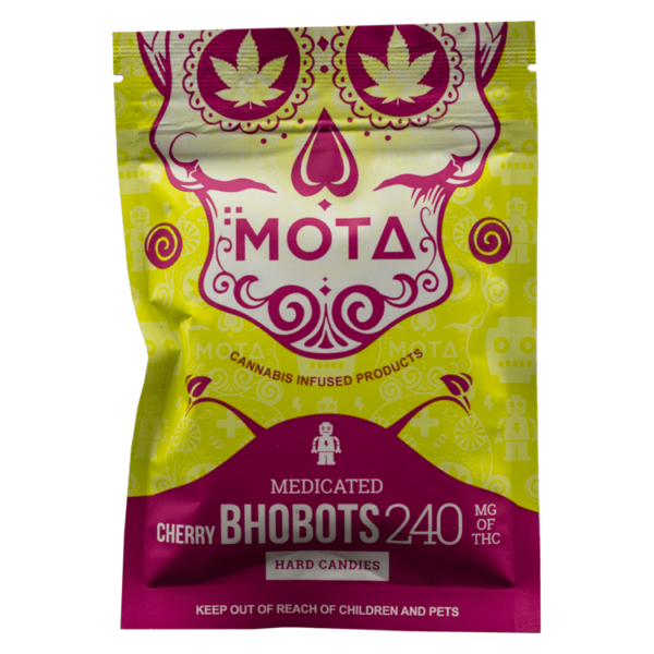 MOTA Edibles – BHO Bots – Cherry – 240mg THC | CannaBudget Canada