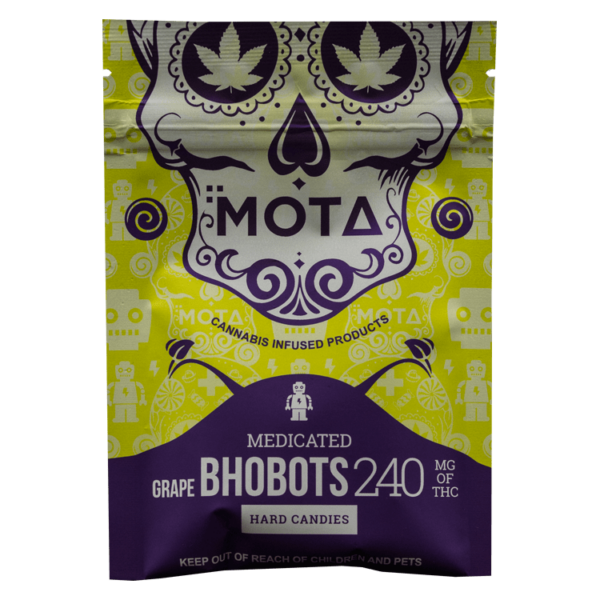 MOTA Edibles – BHO Bots – Grape – 240mg THC | CannaBudget Canada