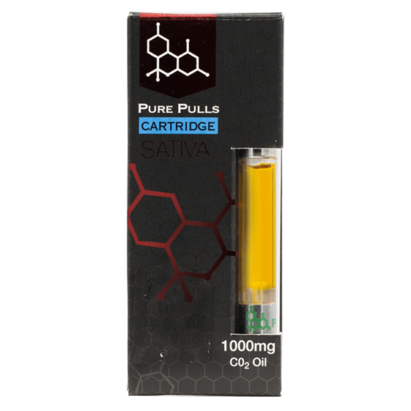 Pure Pulls – CO2 Oil Refill Cart – Sativa 1ml | CannaBudget Canada