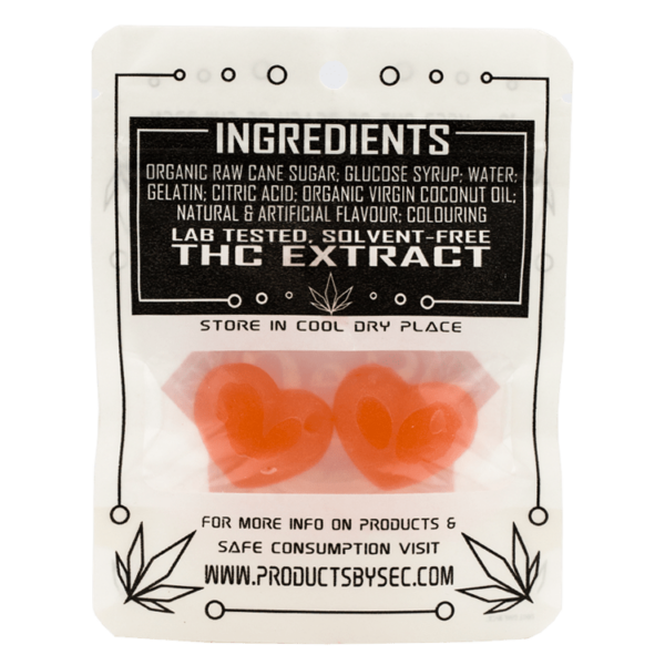 SEC – Hearts- 50mg THC | CannaBudget Canada