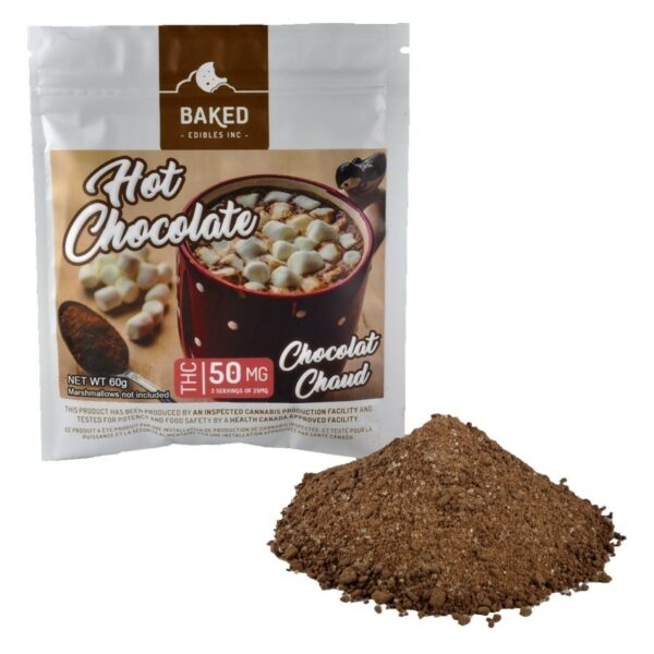 Baked Edibles – Hot Chocolate 50mg THC | CannaBudget Canada