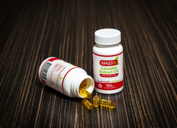 Baked Edibles – THC Extract Capsules 100mg | CannaBudget Canada