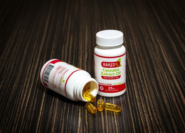Baked Edibles – THC Extract Capsules 25mg | CannaBudget Canada