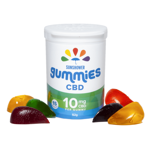 Baked Edibles – Sunshower Gummies CBD – 10mg | CannaBudget Canada