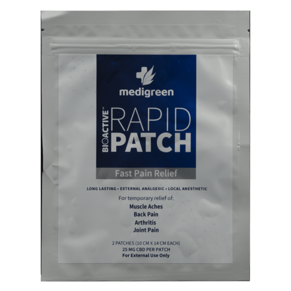 Medigreen Rapid CBD Patch – Fast Pain Relief | CannaBudget Canada