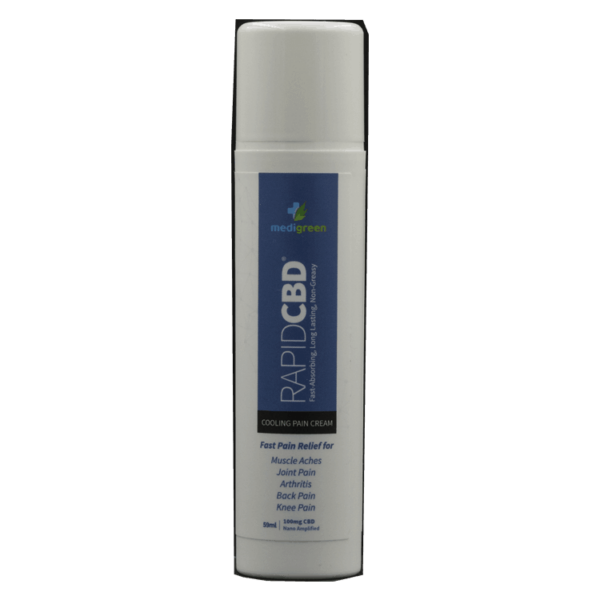 Medigreen Rapid CBD – Cooling Pain Cream | CannaBudget Canada