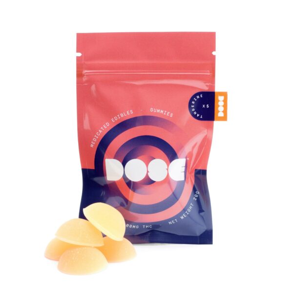 Dose Edibles Gummies – Tangerine | CannaBudget Canada