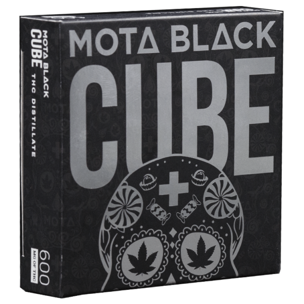 MOTA Black Cube – 600mg THC Milk Chocolate Cube | CannaBudget Canada