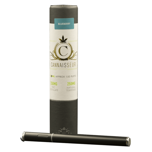 Cannaisseur – Disposable THC Distillate Pen – Blueberry 0.5ml | CannaBudget Canada