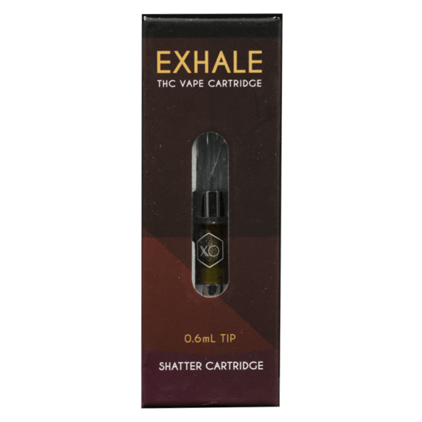 XO Exhale – Liquid Shatter Refill Cartridge – Durban Poison 0.6ml | CannaBudget Canada