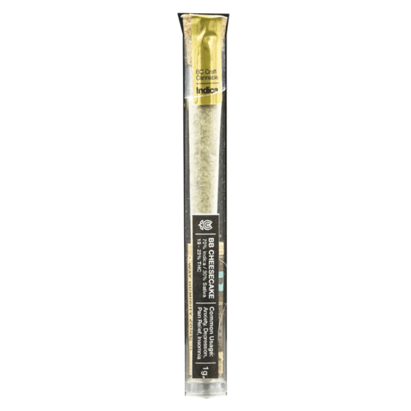 Flowerpwr – Pre-Roll – BB Cheesecake – 1g | CannaBudget Canada