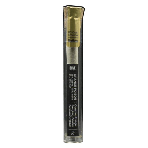 Flowerpwr – Pre-Roll – Orange Poison – 1g or 0.5g | CannaBudget Canada