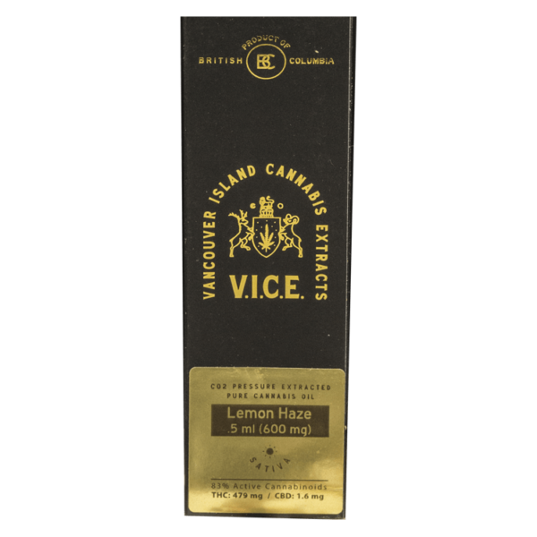 Vice – CO2 Oil Refill Cartridges – Lemon Haze | CannaBudget Canada