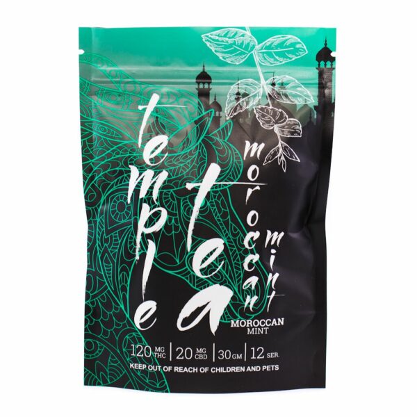 Temple Tea – Moroccan Mint – 120mg THC | CannaBudget Canada