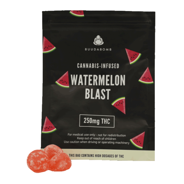 Buudabomb – Watermelon Blast – 250mg | CannaBudget Canada