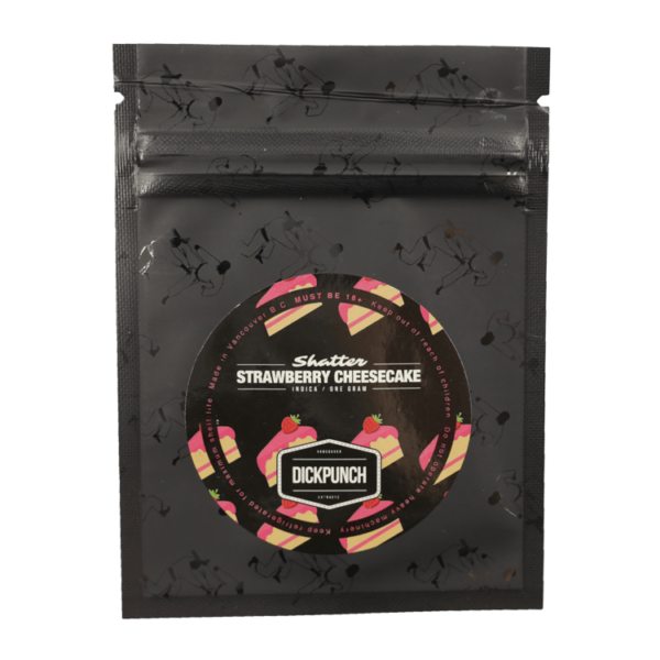 Dickpunch Extracts – Strawberry Cheesecake (indica) – 1g | CannaBudget Canada