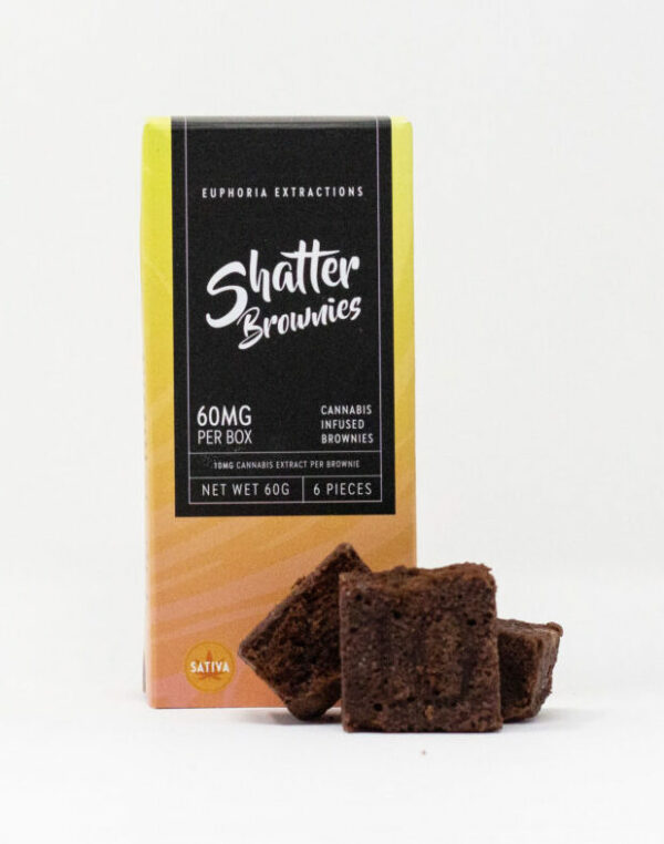 Euphoria Extractions – Shatter Brownies (Sativa) | CannaBudget Canada