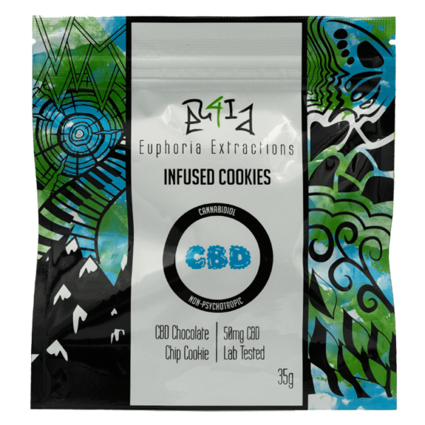 Euphoria Extractions – CBD Cookie – 50mg | CannaBudget Canada