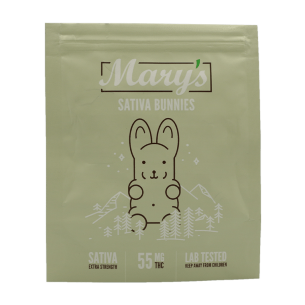 Mary’s Medibles – Sativa Bunnies – Extra Strength – 55mg | CannaBudget Canada