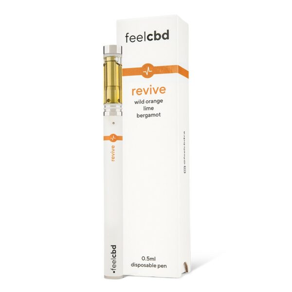 FeelCBD – Revive – Dispsable CBD Vape Pen 0.5ml | CannaBudget Canada