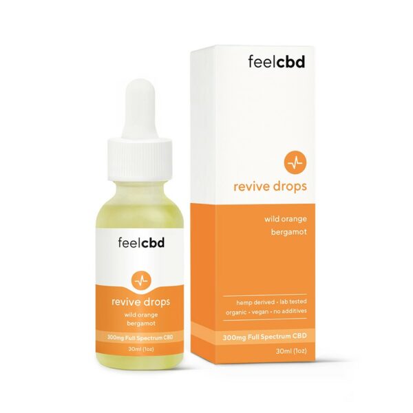 FeelCBD – Revive Drops – CBD Tincture 300mg | CannaBudget Canada