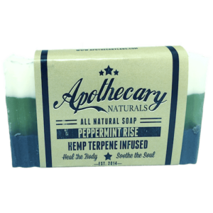 Apothecary Naturals – Body Soap – Peppermint Rise 100g | CannaBudget Canada