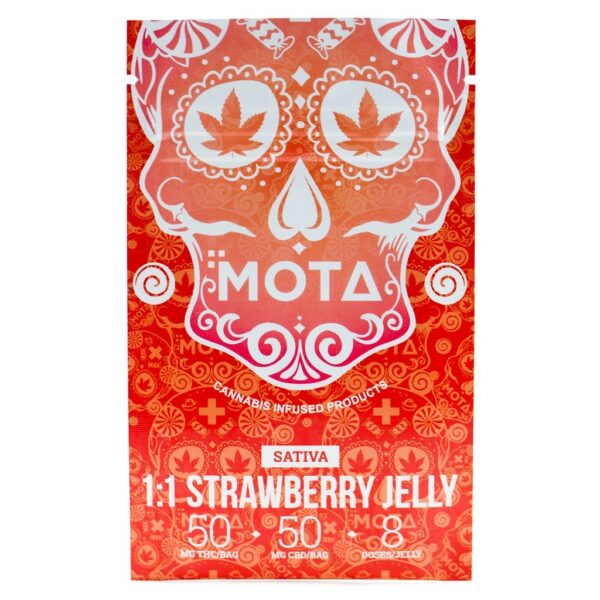 Mota – White Cube CBD – Strawberries & Cream – 180mg CBD | CannaBudget Canada