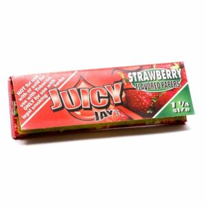 Juicy Jay’s – Hemp Papers (1.25 inch) – Strawberry | CannaBudget Canada