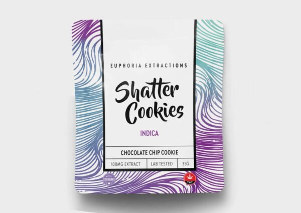Euphoria Extractions – Chocolate Chip Cookie – Sativa – 100mg THC | CannaBudget Canada
