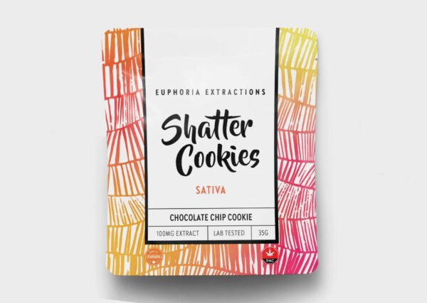 Euphoria Extractions – Chocolate Chip Cookie – Sativa – 100mg THC | CannaBudget Canada
