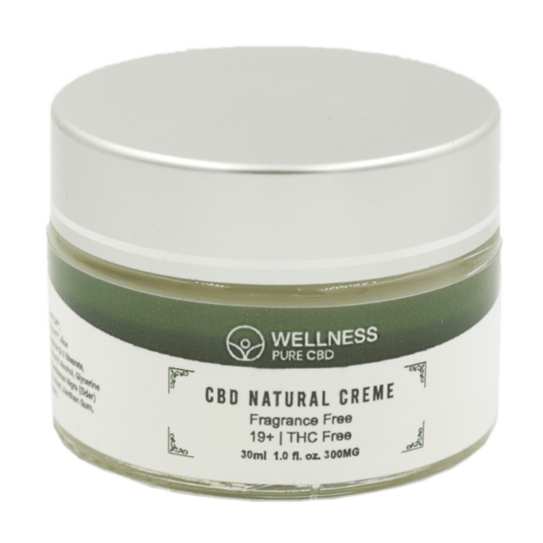 Wellness Pure CBD – Natural Creme – 500mg | CannaBudget Canada