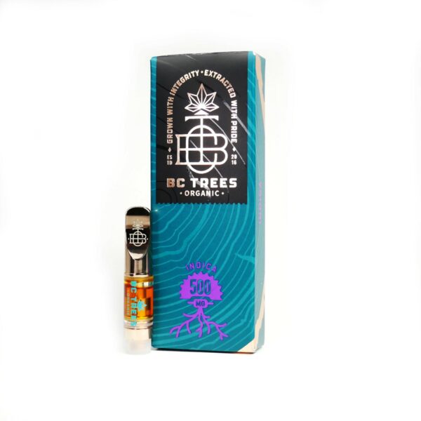 BC Trees – Organic CO2 Refill Cartridges – Indica – 500mg | CannaBudget Canada