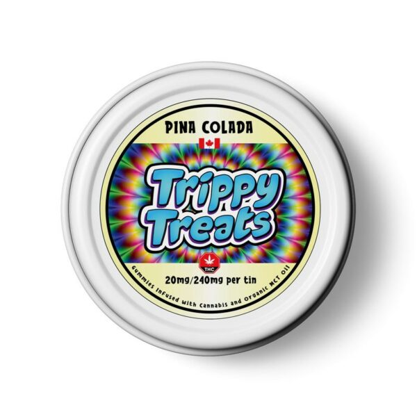 Trippy Treats – Hawaiian Fruit Punch Gummies – 400mg THC | CannaBudget Canada