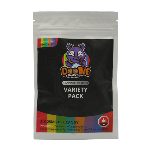 Doobie Snacks – CBD Sour Gummy Bears – 150mg CBD | CannaBudget Canada