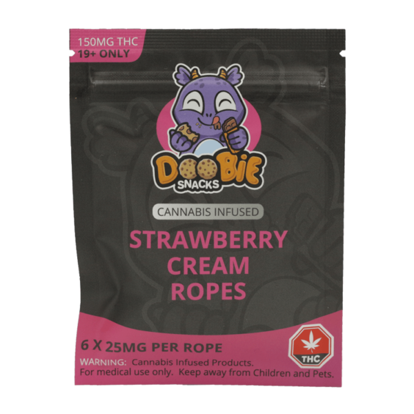 Doobie Snacks – Blue Raspberry – 200mg THC | CannaBudget Canada