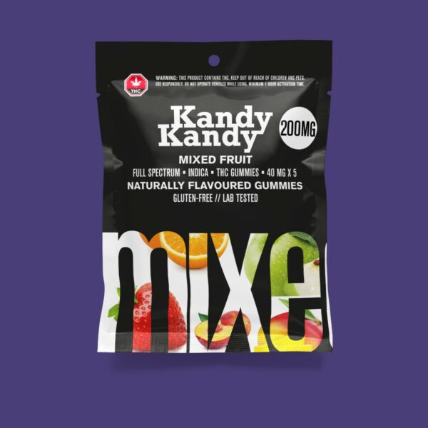 Kandy Kandy – Mixed Fruit Gummies | CannaBudget Canada