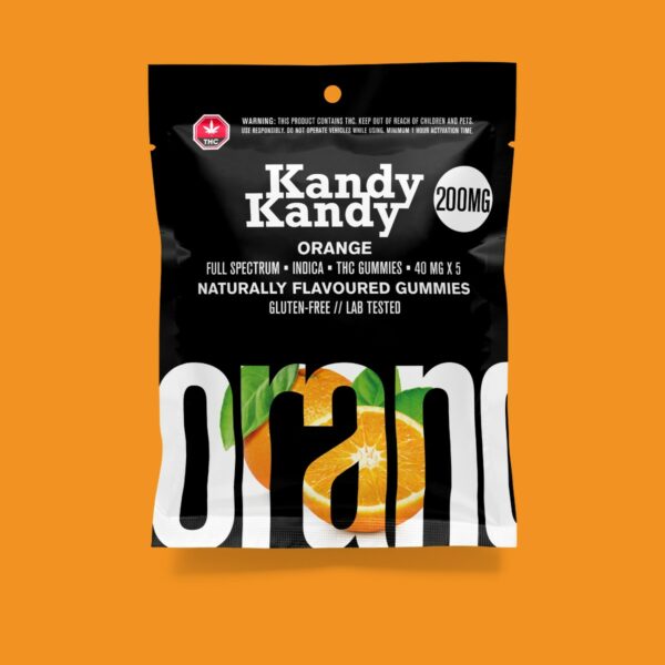 Kandy Kandy – Orange Gummies | CannaBudget Canada