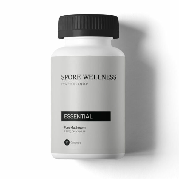 Spore Wellness – Microdose Capsules – Essential – 25 Capsules (100mg per cap) | CannaBudget Canada