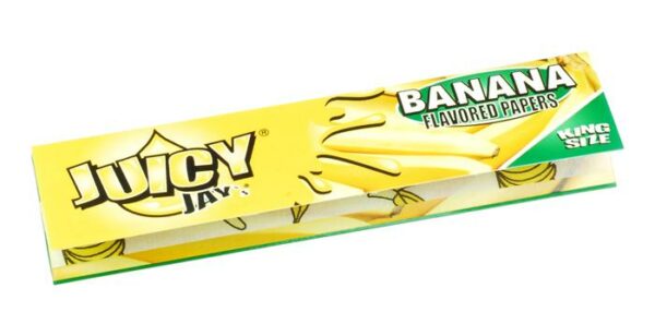 Juicy Jay’s – Hemp Papers (1.25 Inch) – Banana | CannaBudget Canada