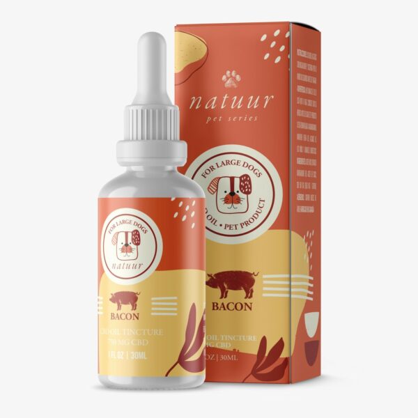 Natuur – Pet Series – CBD Oil For Small Dogs – Bacon Flavour – 125mg | CannaBudget Canada