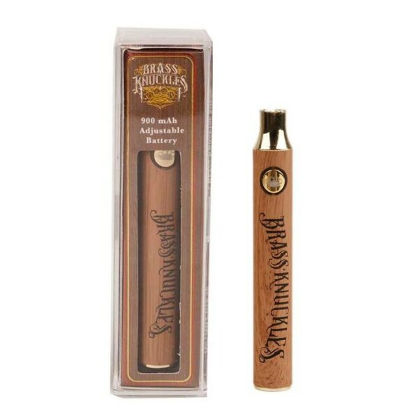Brass Knuckles – 900mAh Vape Battery (510 thread) | CannaBudget Canada