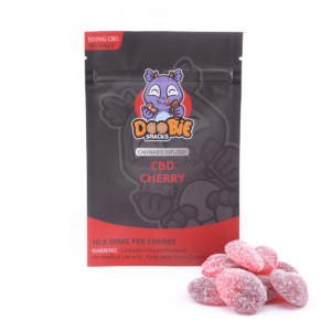 Doobie Snacks – CBD Cherry Gummies – 500mg CBD | CannaBudget Canada